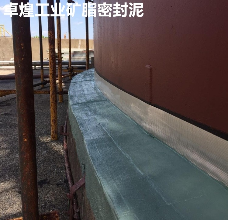 储罐底部边缘板柔性防腐系统
